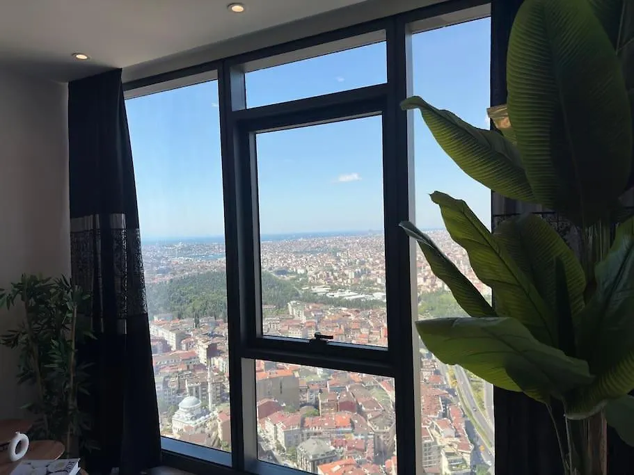 Apartamento Stylish Apt In Heart Of Sisli Floor 40 Istambul