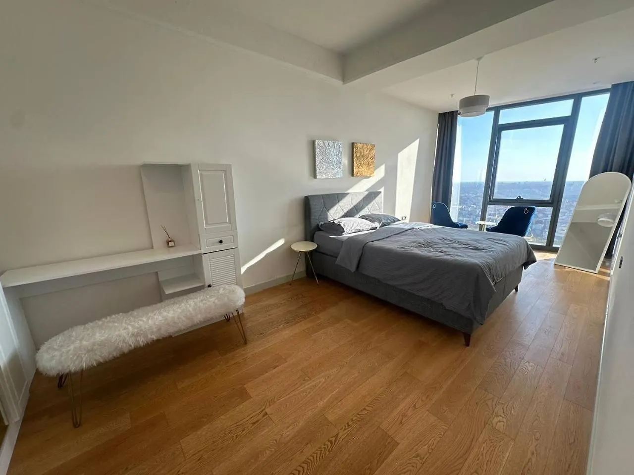 איסטמבול Stylish Apt In Heart Of Sisli Floor 40 דירה