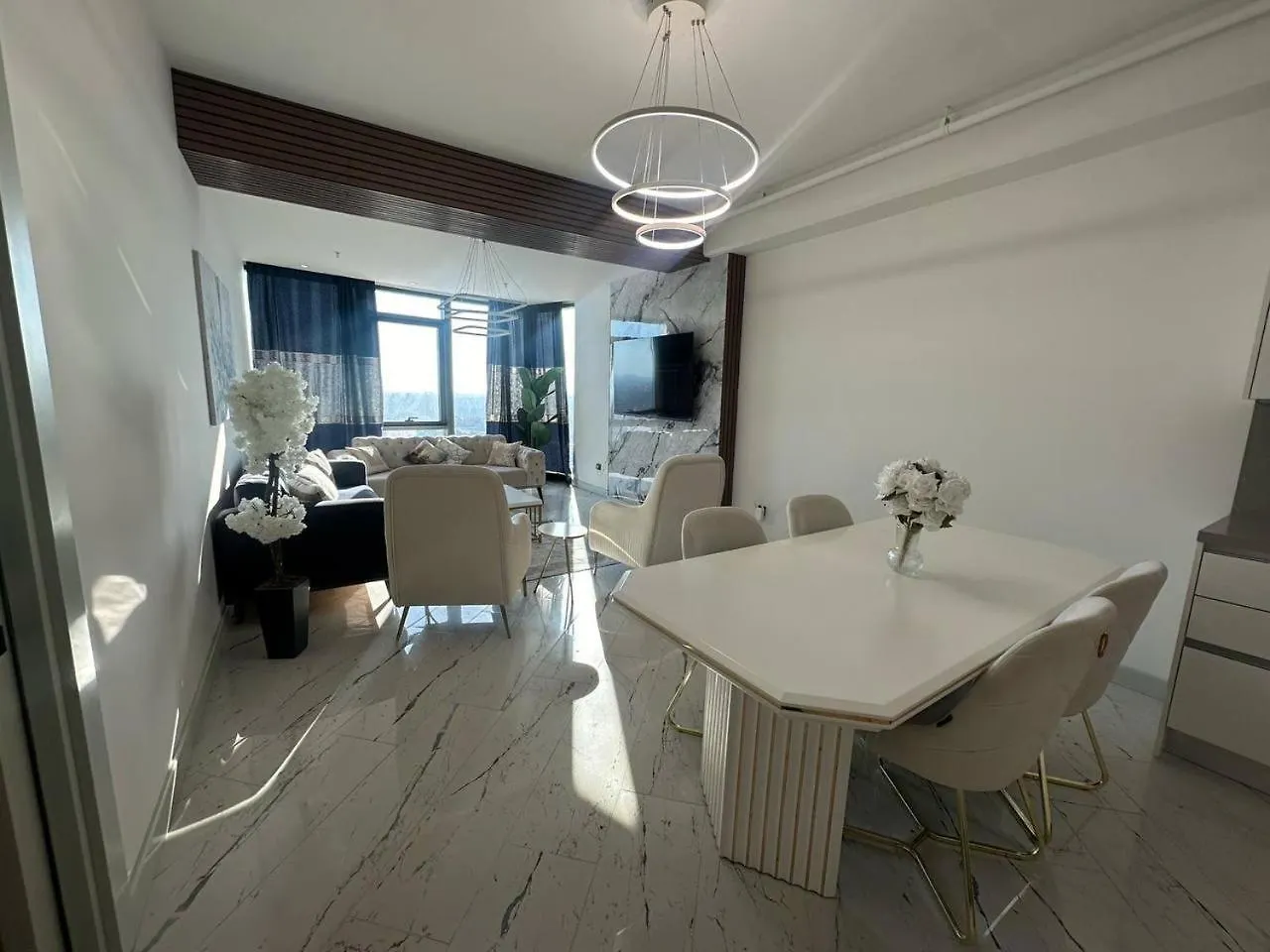 איסטמבול Stylish Apt In Heart Of Sisli Floor 40 טורקיה